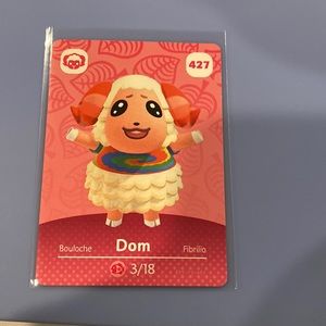 GENUINE ACNH amiibo for Dom